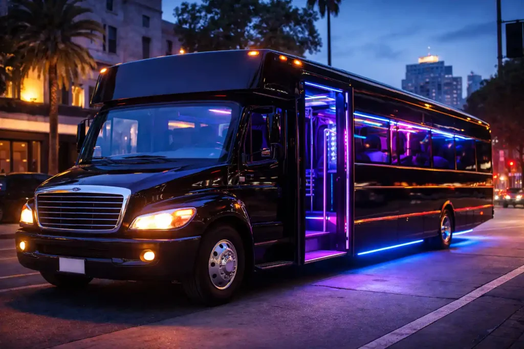 Party bus rentals