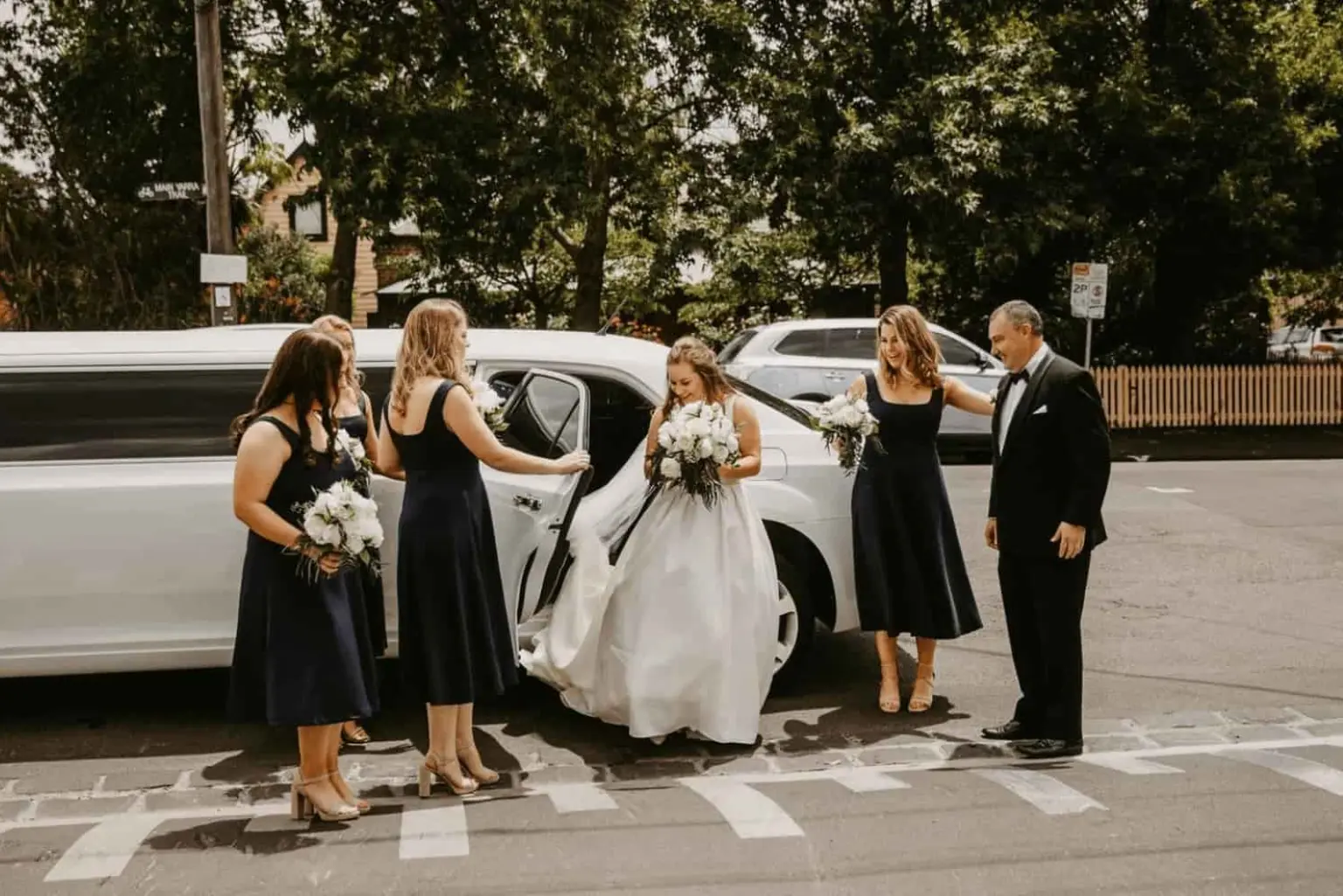 Wedding limo service